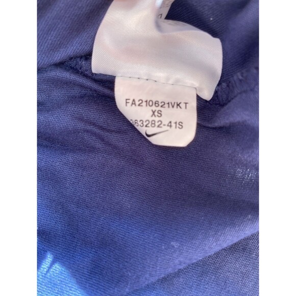 The Nike Tee Dri-Fit Indiana Pacers NBA Shirt Mens XS Navy Crew Neck Long Sleeve - Picture 5 of 10